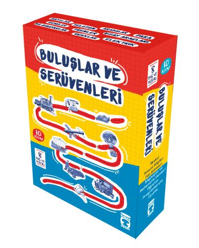 Timaş 3. 4. ve 5. Sınıf Buluşlar ve Serüvenleri Set 10 Kitap