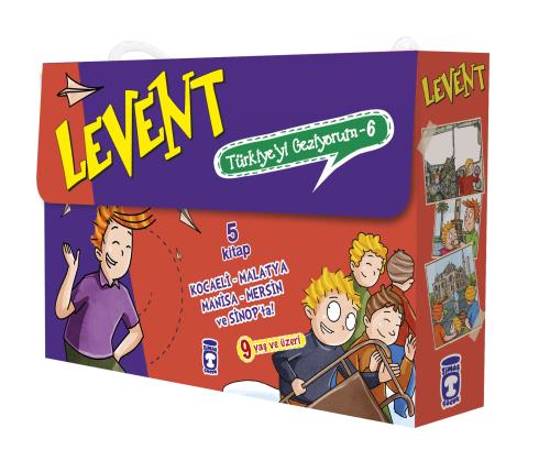 Timaş 3. ve 4. Sınıf Levent Türkiyeyi Geziyorum 5 Kitap (Set 6)