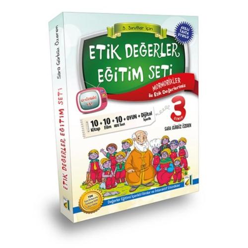 Damla 3. Sınıf Etik Değerler Eğitim Seti 10 Kitap