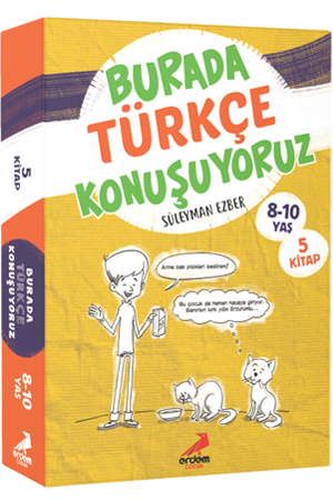 Erdem 2. ve 3. Sınıf Burada Türkçe Konuşuyoruz Hikaye Seti 5 Kitap