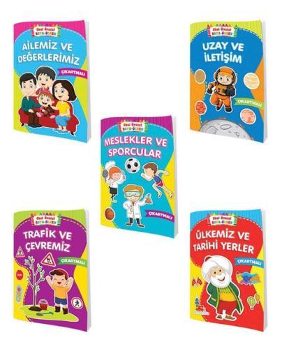 Ema Okul Öncesi Boya Öğren 5 Kitap