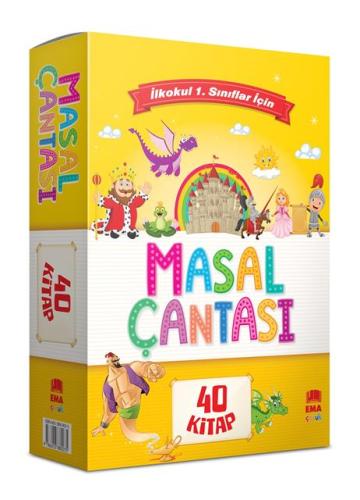 Ema 1. ve 2. Sınıflar İçin Masal Çantası 40 Kitap