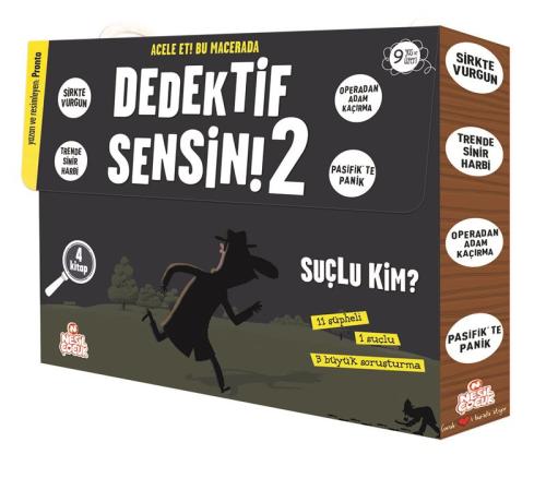 Nesil 4. Sınıf Dedektif Sensin (2) 4 Kitap