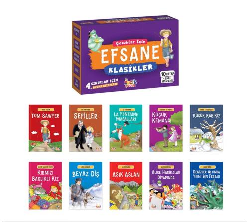 Bıcırık 4. Sınıf Efsane Klasikler 10 Kitap