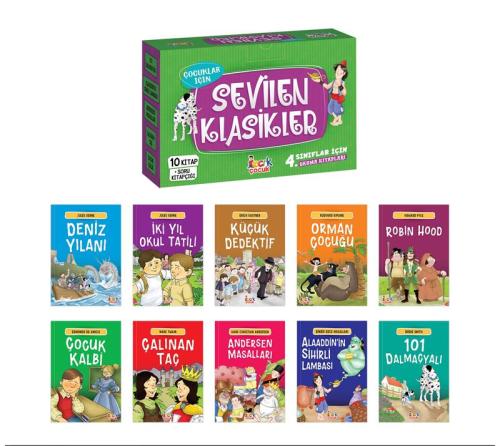 Bıcırık 4. Sınıf Sevilen Klasikler 10 Kitap