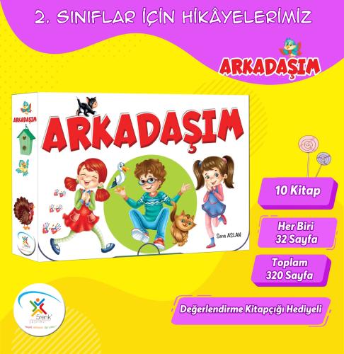 5 Renk 2. Sınıf Arkadaşım Hikaye Seti 10 Kitap