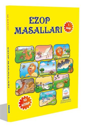 Parıltı 1. Sınıf Ezop Masalları 10 Kitap