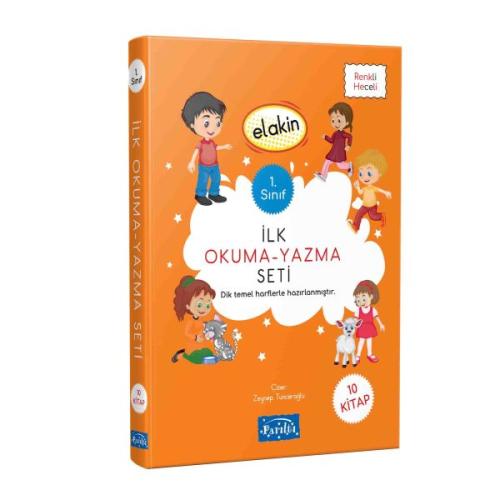 Parıltı 1. Sınıf Elakin İlk Okuma Yazma Seti 10 Kitap