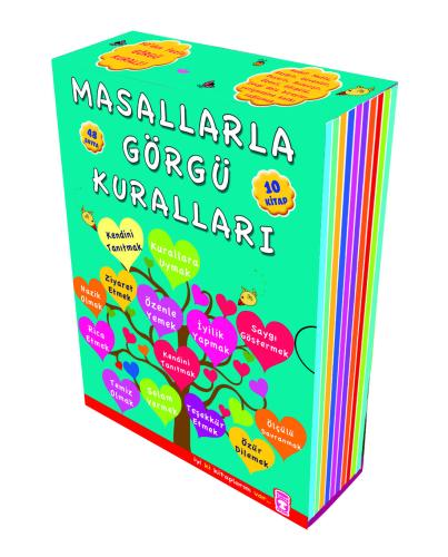 Timaş 2. 3. ve 4. Sınıf Masallarla Görgü Kuralları Set 10 Kitap