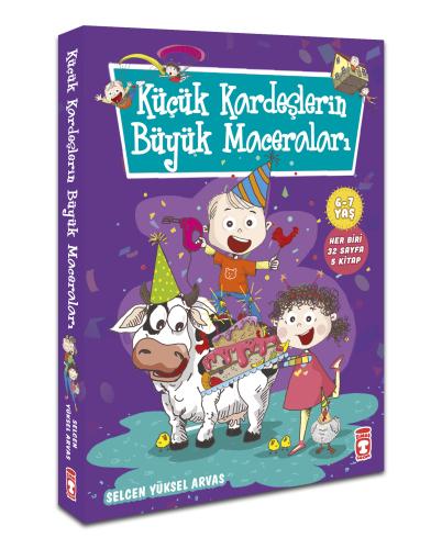 Timaş 3. ve 4. Sınıf Küçük Kardeşlerin Büyük Maceraları Seti 5 Kitap