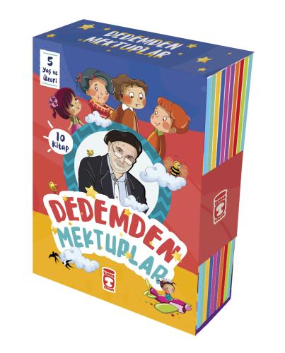 Gülce 1. ve 2. Sınıf Dedemden Mektuplar Seti 10 Kitap