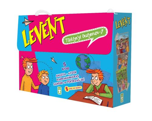 Timaş 3. ve 4. Sınıf Levent Türkiyeyi Geziyorum 5 Kitap (Set 7)