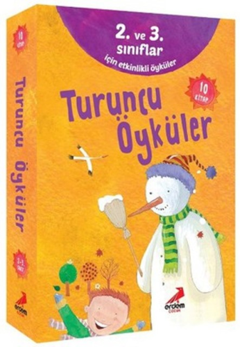 Erdem 2. ve 3. Sınıf Turuncu Öyküler Hikaye Seti 10 Kitap