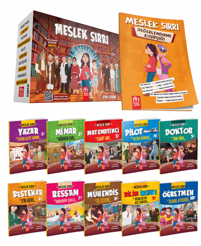 Model 4. Sınıf Meslek Sırrı Hikaye Seti 10 Kitap