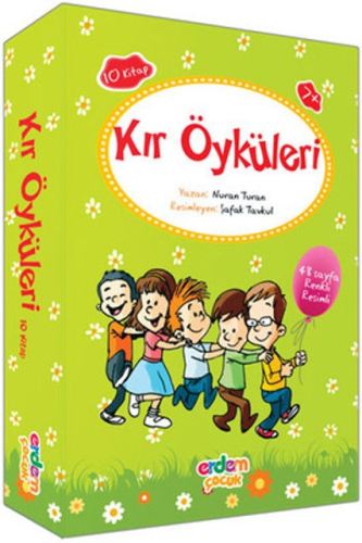 Erdem 2. ve 3. Sınıf Kır Öyküleri Hikaye Seti 10 Kitap