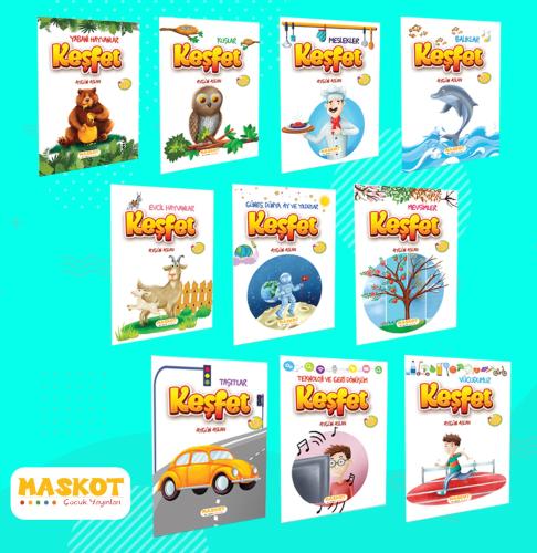 Maskot 1. Sınıf Keşfet Hikaye Seti 10 Kitap