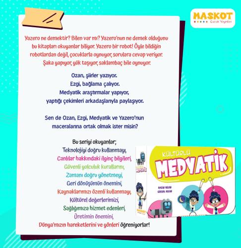 Maskot 2. Sınıf Medyatik Hikaye Seti 10 Kitap