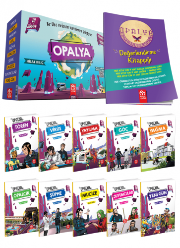 Model 4. Sınıf Opalya Hikaye Seti 10 Kitap