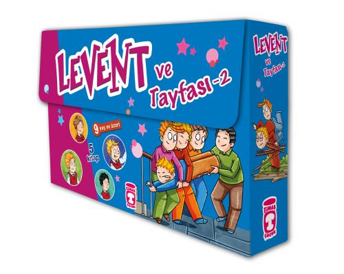 Timaş 3. ve 4. Sınıf Levent ve Tayfası Seti 5 Kitap (Set 2)