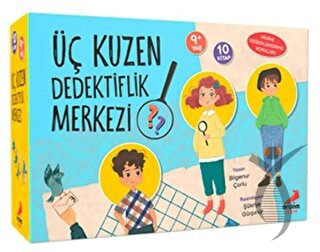 Erdem 3. ve 4. Sınıf Üç Kuzen Dedektiflik Merkezi Hikaye Seti 10 Kitap