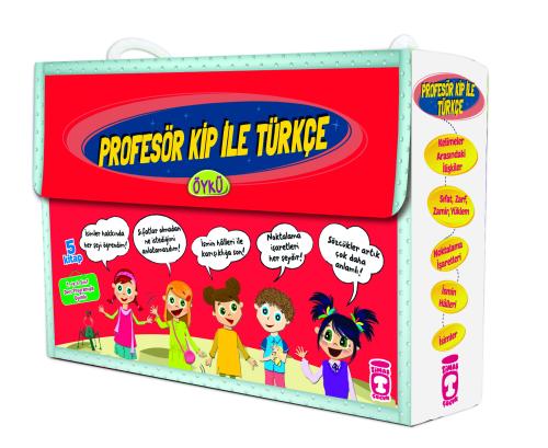 Timaş 4. 5. ve 6. Sınıf Profesör Kip İle Türkçe 5 Kitap (Set 1)