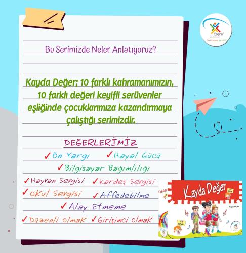 5 Renk 2. Sınıf Kayda Değer Hikaye Seti 10 Kitap