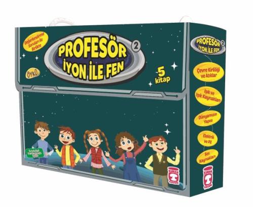 Timaş 4. 5. ve 6. Sınıf Profesör İyon İle Fen 5 Kitap (Set 2)