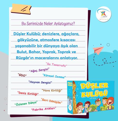 5 Renk 3. Sınıf Düşler Kulübü Hikaye Seti 10 Kitap