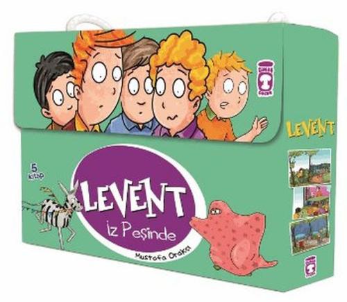 Timaş 3. ve 4. Sınıf Levent İz Peşinde 5 Kitap (Set 1)