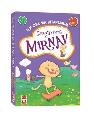 Timaş 1. Sınıf Gezgin Kedi Mırnav İlk Okuma Kitaplarım 10 Kitap