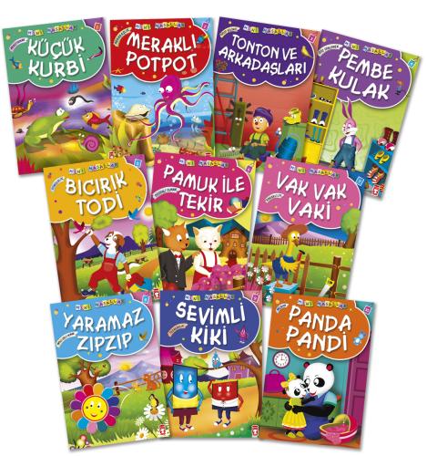 Timaş 1. ve 2. Sınıf Mini Masallar 10 Kitap (Set 1)