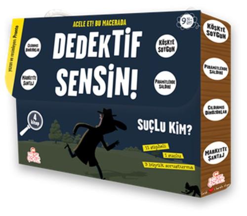 Nesil 4. Sınıf Dedektif Sensin (1) 4 Kitap