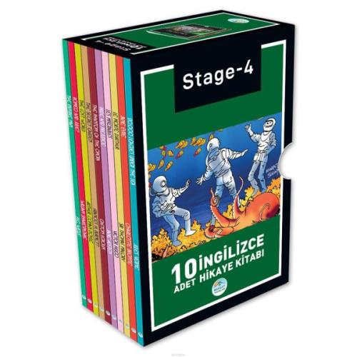 Maviçatı İngilizce Hikaye Seti 10 Kitap (Stage 4)