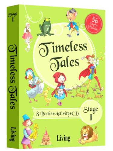 Living Timeless Tales İngilizce Hikaye 8 Kitap (Stage 1)