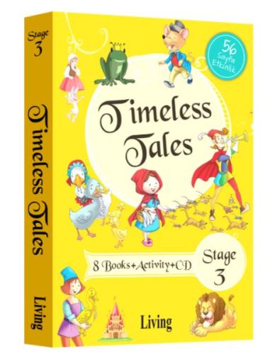 Living Timeless Tales İngilizce Hikaye 8 Kitap (Stage 3)