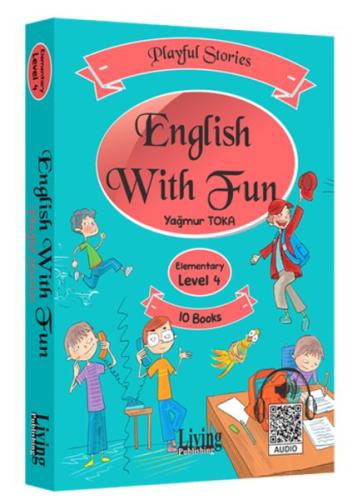 Living English With Fun 10 Kitap (Level 4)