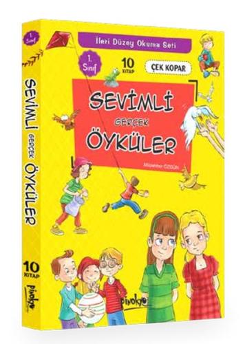 Pinokyo 1. Sınıf Sevimli Gerçek Öyküler 10 Kitap