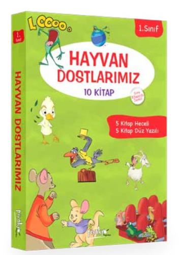 Pinokyo 1. Sınıf Hayvan Dostlarımız Serisi 10 Kitap