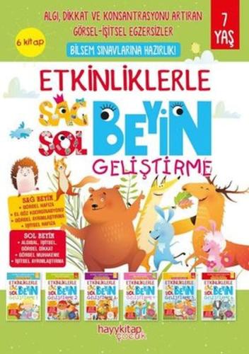 Hayy Kitap Okul Öncesi Etkinliklerle Sağ Beyin Sol Beyin Geliştirme 6 