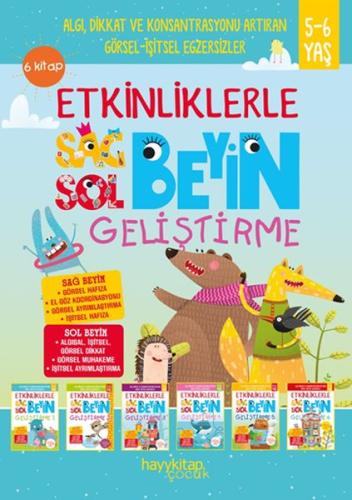 Hayy Kitap Okul Öncesi Etkinliklerle Sağ Beyin Sol Beyin Geliştirme 6 