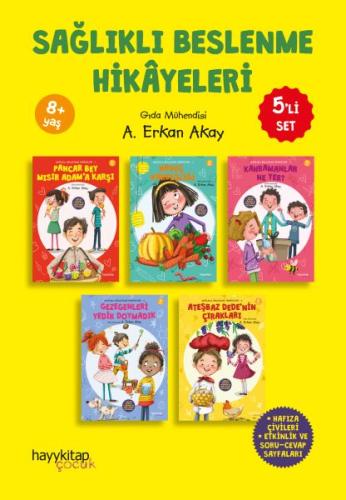 Hayy Kitap 2. ve 3. Sınıf Sağlıklı Beslenme Hikayeleri 30 Hikaye (5 Ki