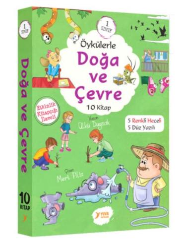 Yuva 1. Sınıf Öykülerle Doğa ve Çevre 10 Kitap