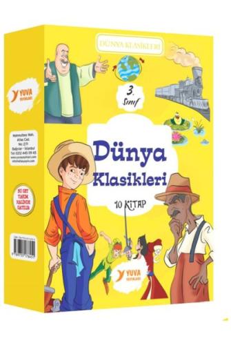 Yuva 3. Sınıf Dünya Klasikleri 10 Kitap