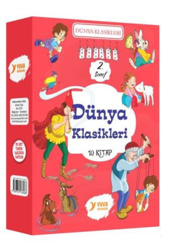 Yuva 2. Sınıf Dünya Klasikleri Seti 10 Kitap