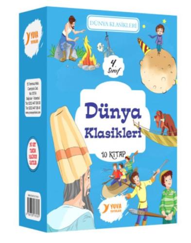 Yuva 4. Sınıf Dünya Klasikleri Serisi 10 Kitap