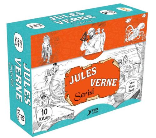 Yuva 4. Sınıf Jules Verne Seti 10 Kitap