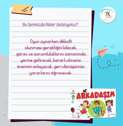 5 Renk 2. Sınıf Arkadaşım Hikaye Seti 10 Kitap