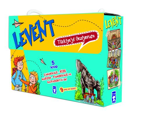 Timaş 3. ve 4. Sınıf Levent Türkiyeyi Geziyorum 5 Kitap (Set 1)