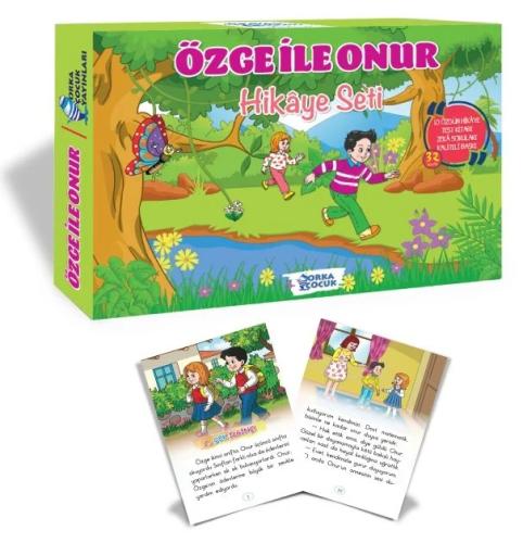 Orka 2. Sınıf Özge İle Onur Hikaye Seti 10 Kitap