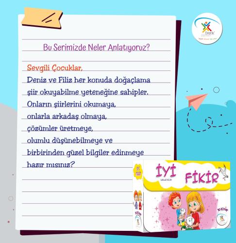 5 Renk 4. Sınıf İyi Fikir Hikaye Seti 10 Kitap